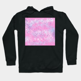 Pink paint splash Hoodie